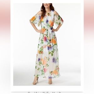 Calvin Klein Flowing Floral Maxi
Dress Sz 14
